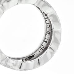  Cartier CARTIER 18K WHITE GOLD LA DONA DIAMOND EU 51 RING - 2259521