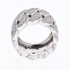  Cartier CARTIER 18K WHITE GOLD LA DONA DIAMOND EU 51 RING - 2259522