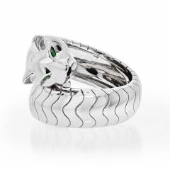  Cartier CARTIER 18K WHITE GOLD LAKARDA WRAP PANTHERE RING - 2554014