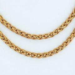  Cartier CARTIER 18K YELLOW GOLD 36 INCHES FRENCH LINK NECKLACE - 1963008