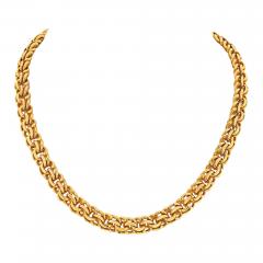  Cartier CARTIER 18K YELLOW GOLD BYZANTINE 16 INCHES CHAIN NECKLACE - 3020717