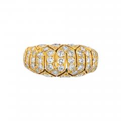  Cartier CARTIER 18K YELLOW GOLD DIAMOND COCKTAIL RING - 3167309