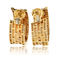  Cartier CARTIER 18K YELLOW GOLD EARRINGS - 3510884