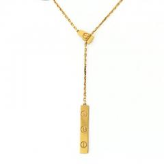  Cartier CARTIER 18K YELLOW GOLD LOVE LARIAT NECKLACE - 2936115