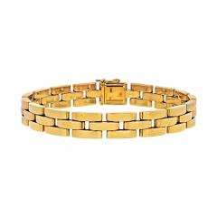  Cartier CARTIER 18K YELLOW GOLD MAILLON PANTHERE BRACELET - 1788293