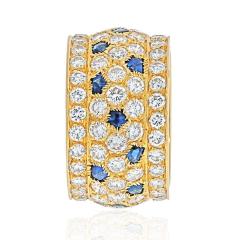  Cartier CARTIER 18K YELLOW GOLD NIGERIA DIAMOND SAPPHIRE RING - 1941040