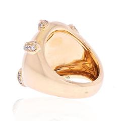  Cartier CARTIER 18K YELLOW GOLD PANTHERE CLAW DIAMOND RING - 1902605