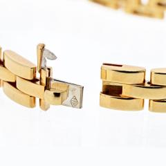  Cartier CARTIER 18K YELLOW GOLD PANTHERE DIAMOND TRIPLEROW BRACELET - 2569879