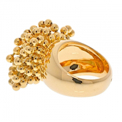  Cartier CARTIER 18K YELLOW GOLD PARIS NOUVELLE VAGUE RING - 2777531