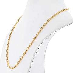  Cartier CARTIER 18K YELLOW GOLD SANTOS LINK WITH CARTIER CERTIFICATE NECKLACE - 2858264