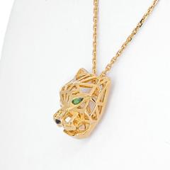  Cartier CARTIER 18K YELLOW GOLD SKELETON PANTHERE ON A CHAIN NECKLACE - 2110410