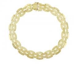  Cartier CARTIER GENTIANE ROW GOLD NECKLACE - 2896941