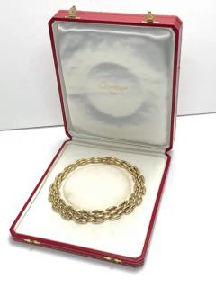  Cartier CARTIER GENTIANE ROW GOLD NECKLACE - 2896945