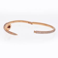 Cartier Juste un Clou Rose Gold Diamond Bracelet – CIRCA