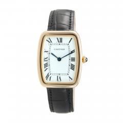  Cartier CARTIER LARGE SQUARE INCURVEE 18K GOLD WRISTWATCH CIRCA 1980S - 2749856