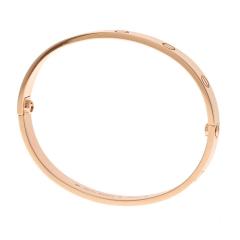  Cartier CARTIER LOVE 18K ROSE GOLD LOVE SIZE 18 BRACELET - 3078159