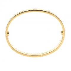  Cartier CARTIER LOVE 18K YELLOW GOLD LOVE BANGLE SIZE 16 BRACELET - 3029308