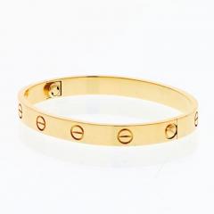  Cartier CARTIER LOVE 18K YELLOW GOLD LOVE BANGLE SIZE 16 BRACELET - 3029311