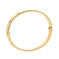  Cartier CARTIER LOVE 18K YELLOW GOLD SIZE 19 EXCELLENT CONDITION BRACELET - 2683753