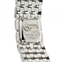  Cartier CARTIER PANTHERE 2422 18K WHITE GOLD DIAMOND LADIES WATCH - 3273943