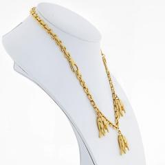  Cartier CARTIER PANTHERE CHARM 18K YELLOW GOLD CONVERTABLE NECKLACE - 1694375