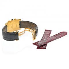  Cartier CARTIER TANK AMERICAINE 18K YELLOW GOLD 1730 WATCH - 2997011