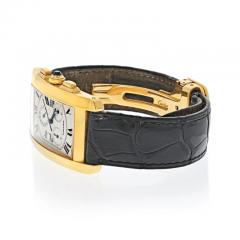  Cartier CARTIER TANK AMERICAINE 18K YELLOW GOLD 1730 WATCH - 2997012