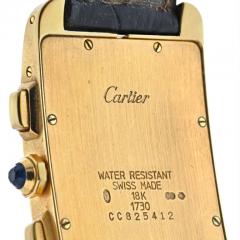  Cartier CARTIER TANK AMERICAINE 18K YELLOW GOLD 1730 WATCH - 2997022