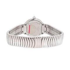  Cartier CARTIER TRINITY 18K WHITE GOLD DIAMOND BEZEL WHITE CREAM DIAL LADIES WATCH - 2302473