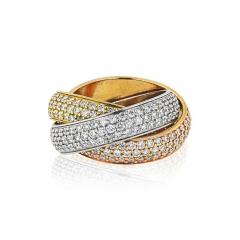  Cartier CARTIER TRINITY 4 64CTS ALL DIAMOND RING - 1695838