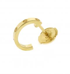  Cartier CARTIER YELLOW GOLD LOVE EARRINGS - 3576080