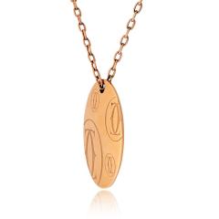  Cartier Cartier 18K Rose Gold Happy Birthday Pendant - 4481328