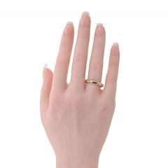 Cartier Cartier 18K Yellow Gold Classic Dome EU 61 Wedding Band - 4600924