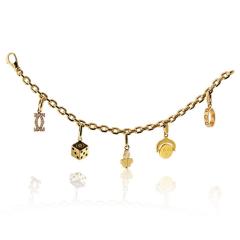  Cartier Cartier 18K Yellow Gold Five Charms Bracelet - 4483290