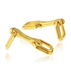  Cartier Cartier 18K Yellow Gold Octagonal Circa 2000 Cuff Links - 4814223