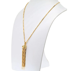  Cartier Cartier 18K Yellow Gold Panthere Long Tassel Necklace - 4032965