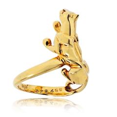  Cartier Cartier 18K Yellow Gold Vintage Panthere Ring - 4481345