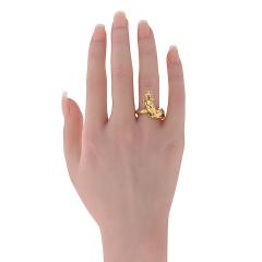  Cartier Cartier 18K Yellow Gold Vintage Panthere Ring - 4481346