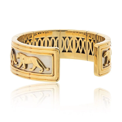  Cartier Cartier 18K Yellow Gold Walking Panthere Bracelet - 4126168