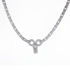 Cartier Cartier Agrade Diamond and Pearl Necklace - 4707068