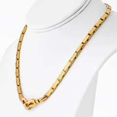  Cartier Cartier Agrafe 18K Yellow Gold Agrafe Clasp Necklace - 3909486