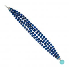  Cartier Cartier Art Deco Lapis Bracelet - 4721618