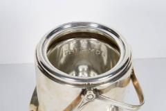  Cartier Cartier French Sterling Silver and Gold Ice Bucket with Cover circa 1950 - 529654