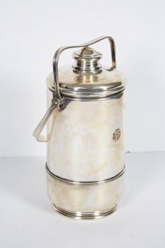  Cartier Cartier French Sterling Silver and Gold Ice Bucket with Cover circa 1950 - 529655