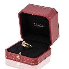  Cartier Cartier Juste Un Clou 18K Rose Gold Diamond Ring - 4383110