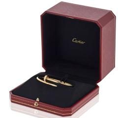  Cartier Cartier Juste Un Clou 18K Yellow Gold Diamond Size 18 Bracelet - 4386336