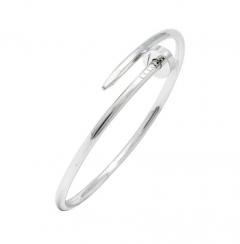  Cartier Cartier Juste Un Clou Bracelet White Gold Size 16 - 4179723