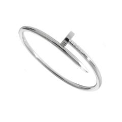  Cartier Cartier Juste Un Clou Bracelet White Gold Size 16 - 4179724