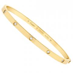  Cartier Cartier LOVE Bracelet Small Model 10 Diamonds - 4708050