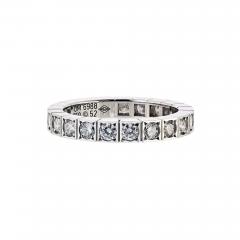  Cartier Cartier Lanieres 18K White Gold Lanieres Diamond EU 52 Ring - 4383899